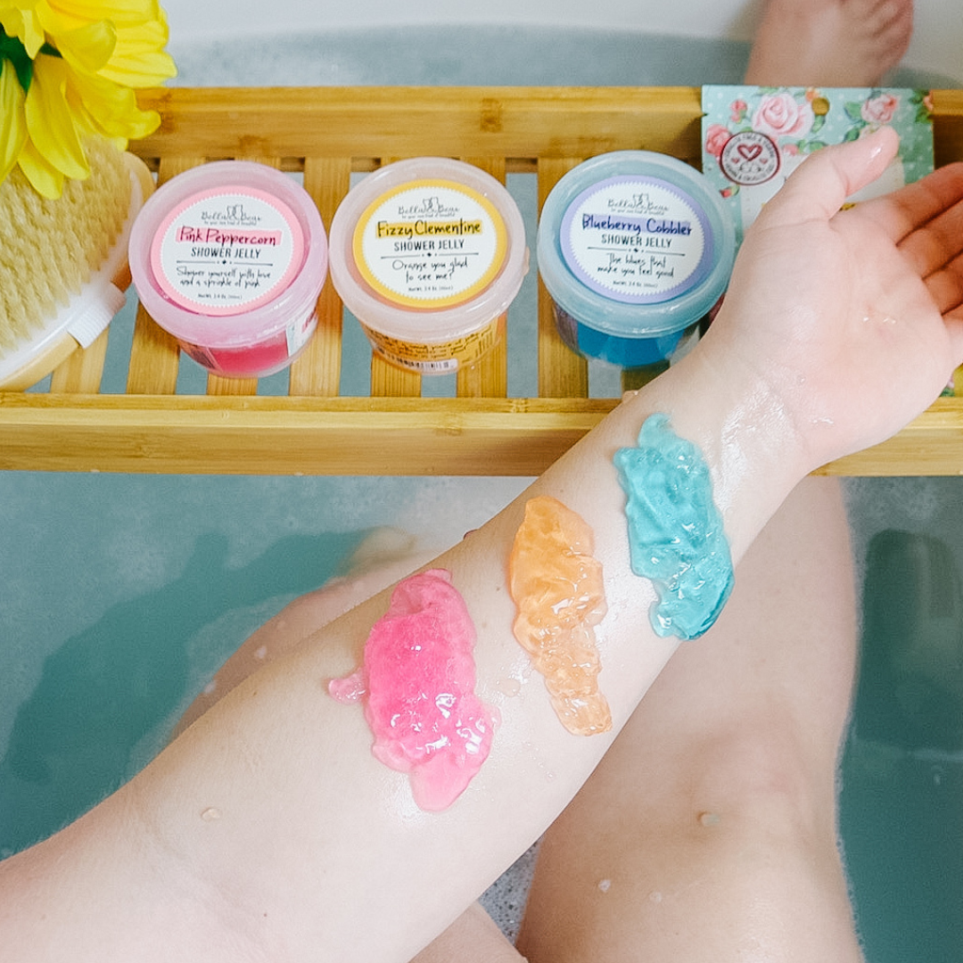 Bella & Bear – Engroshandel Kropssæbe/brusegel – Tutti Frutti Shower Jelly Body Wash Gavesæt | Kvinder Teenagere1