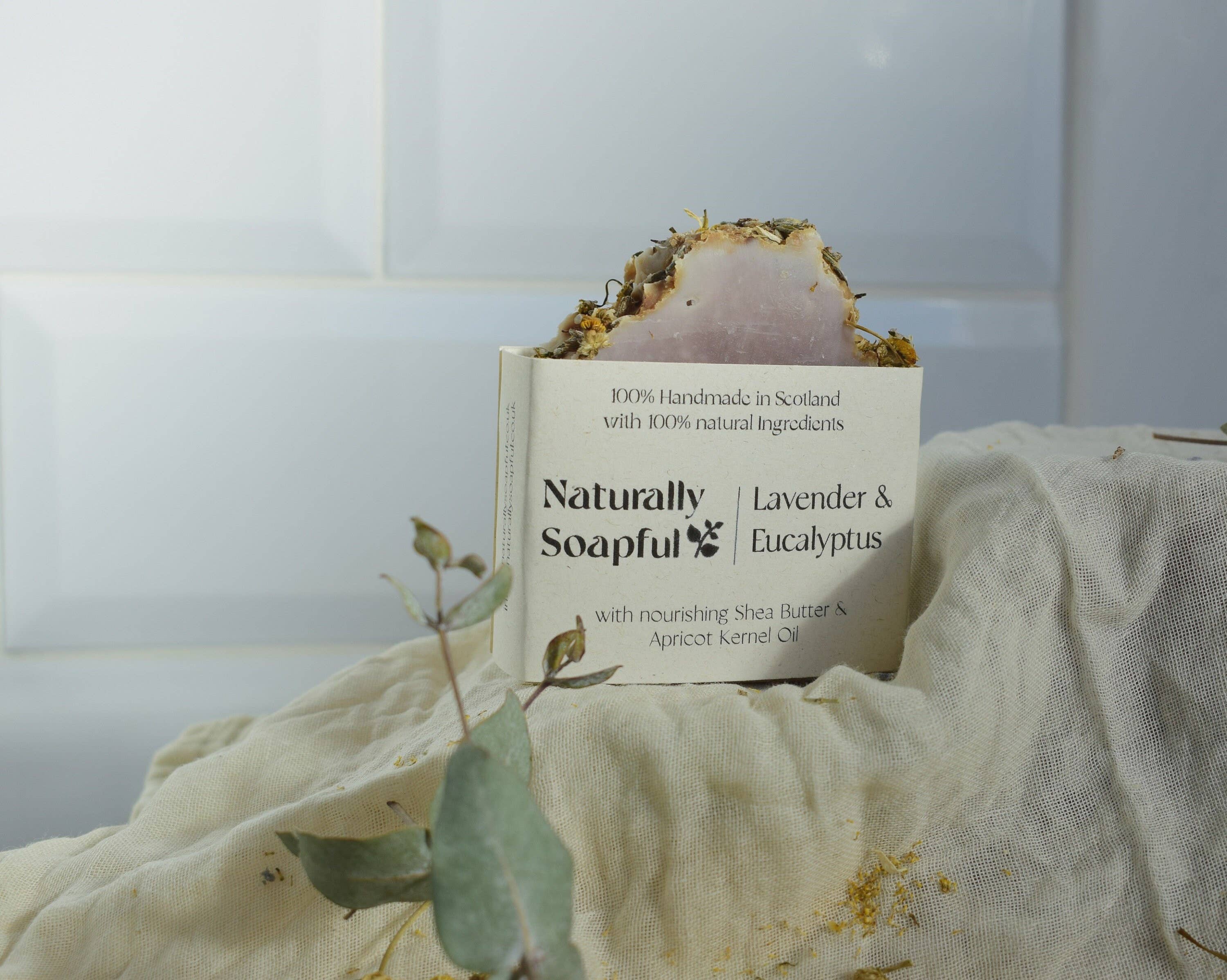 Naturally Soapful – wholesale Bar Soap – Lavender & Eucalyptus Soap Bar, Handmade Soap1