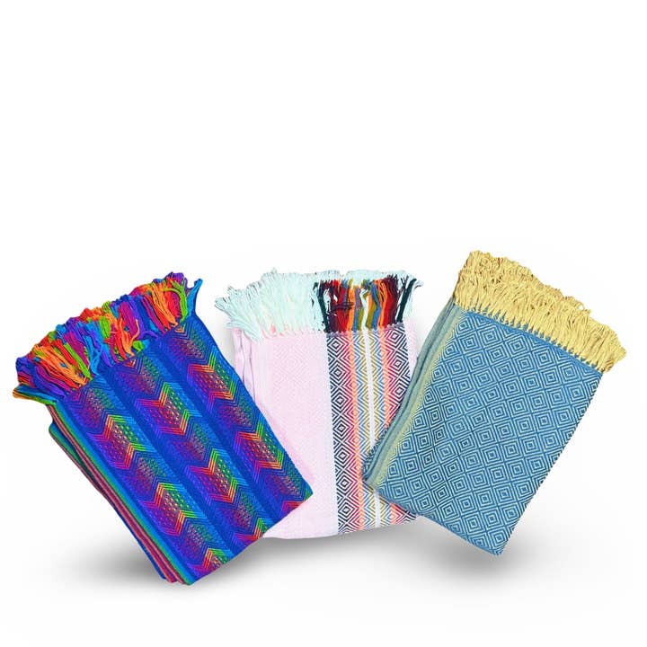 Alpaca Throw Blanket 50% Blend Two Tones Reversible 60" x 84 for wholesale by Sanyork Fair Trade