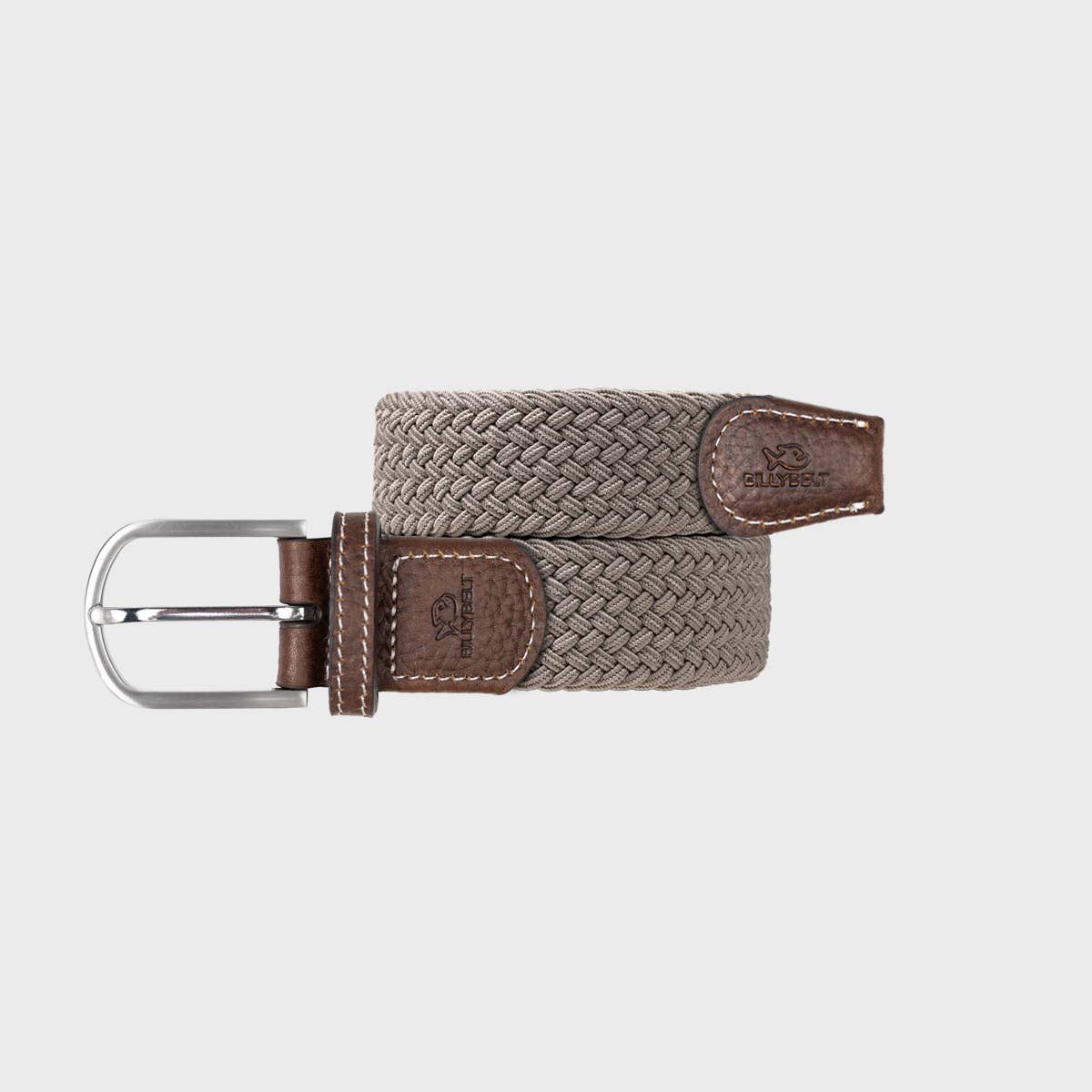 BILLYBELT - Vendita all'ingrosso Cintura - Unisex - Cintura intrecciata elasticizzata beige taupe