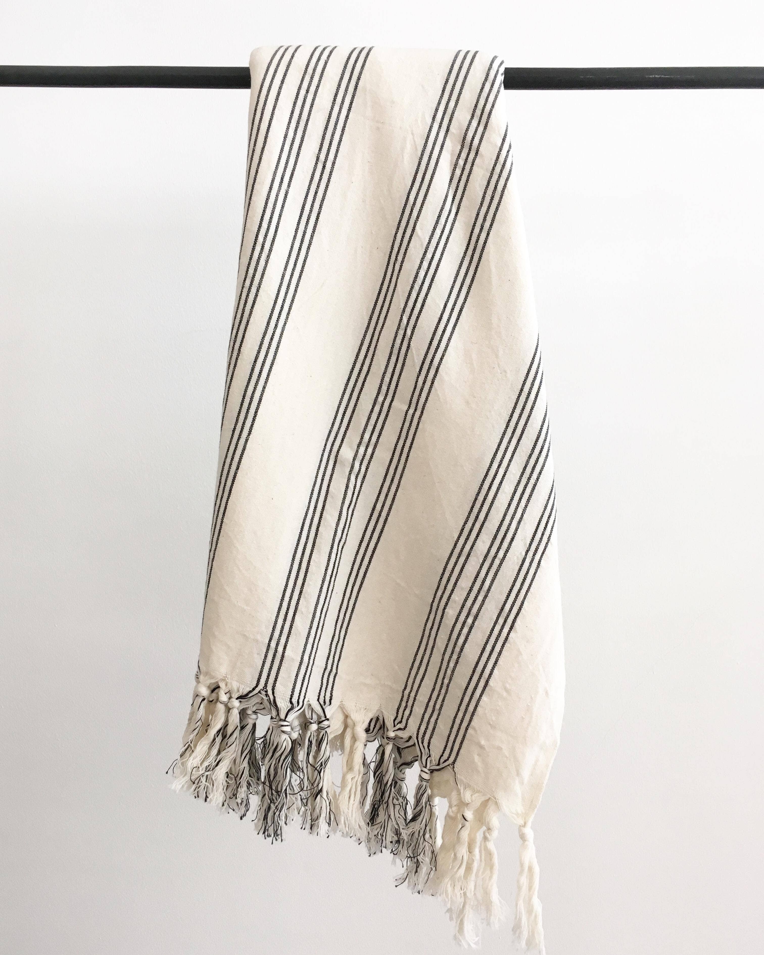 Buld&Co. - Venta al por mayor Toallas de playa - Toalla turca a rayas de algodón 100%, toalla peshtemal para hammam1