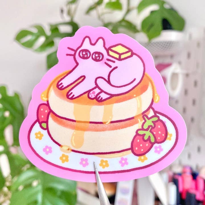 Pancake Kuni Sticker for wholesale by Radhia Rahman