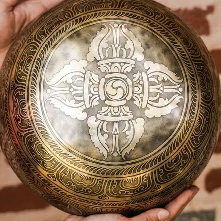 Himalayas Shop - Wholesale Meditation supplies - Manjushri Art Singing Bowl2