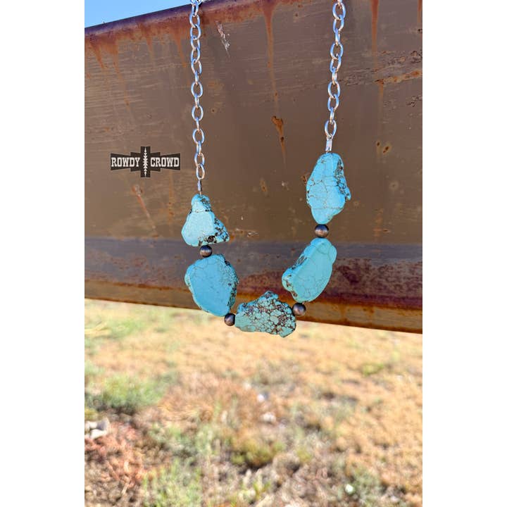 Rowdy Crowd Clothing - Wholesale Pendant/charm necklace - Stone Trail Necklace3