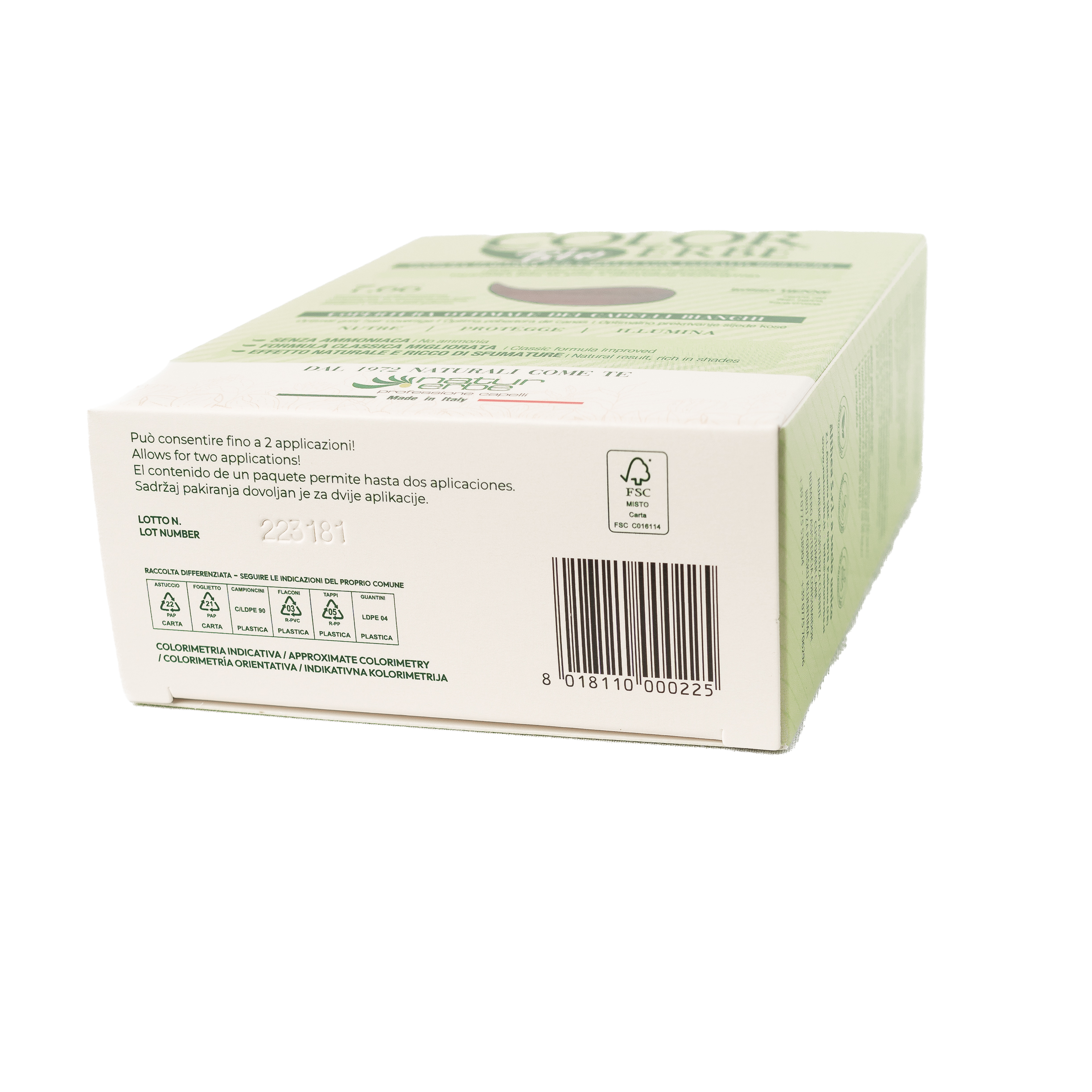 COLOR ERBE - Wholesale Hair Dye - Color Erbe Estr. Dye Bio Henna Red (7.66) - Made in Italy8