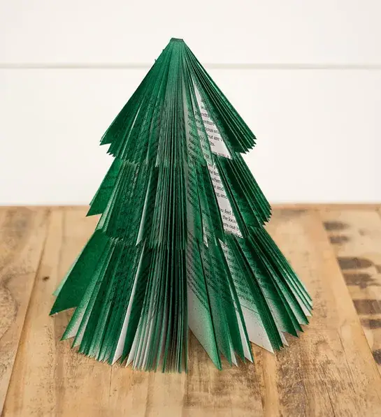 Root To Vine – wholesale Christmas decoration – Book Christmas Tree-Green-Holiday Decor-Christmas Decor1