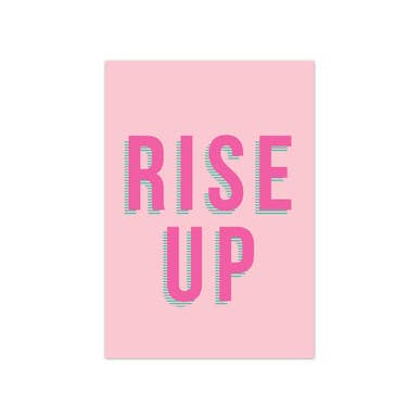East End Prints - Greetings Cards & Postcards - Vendita all'ingrosso Cartoline - Cartolina Rise Up by The Native State