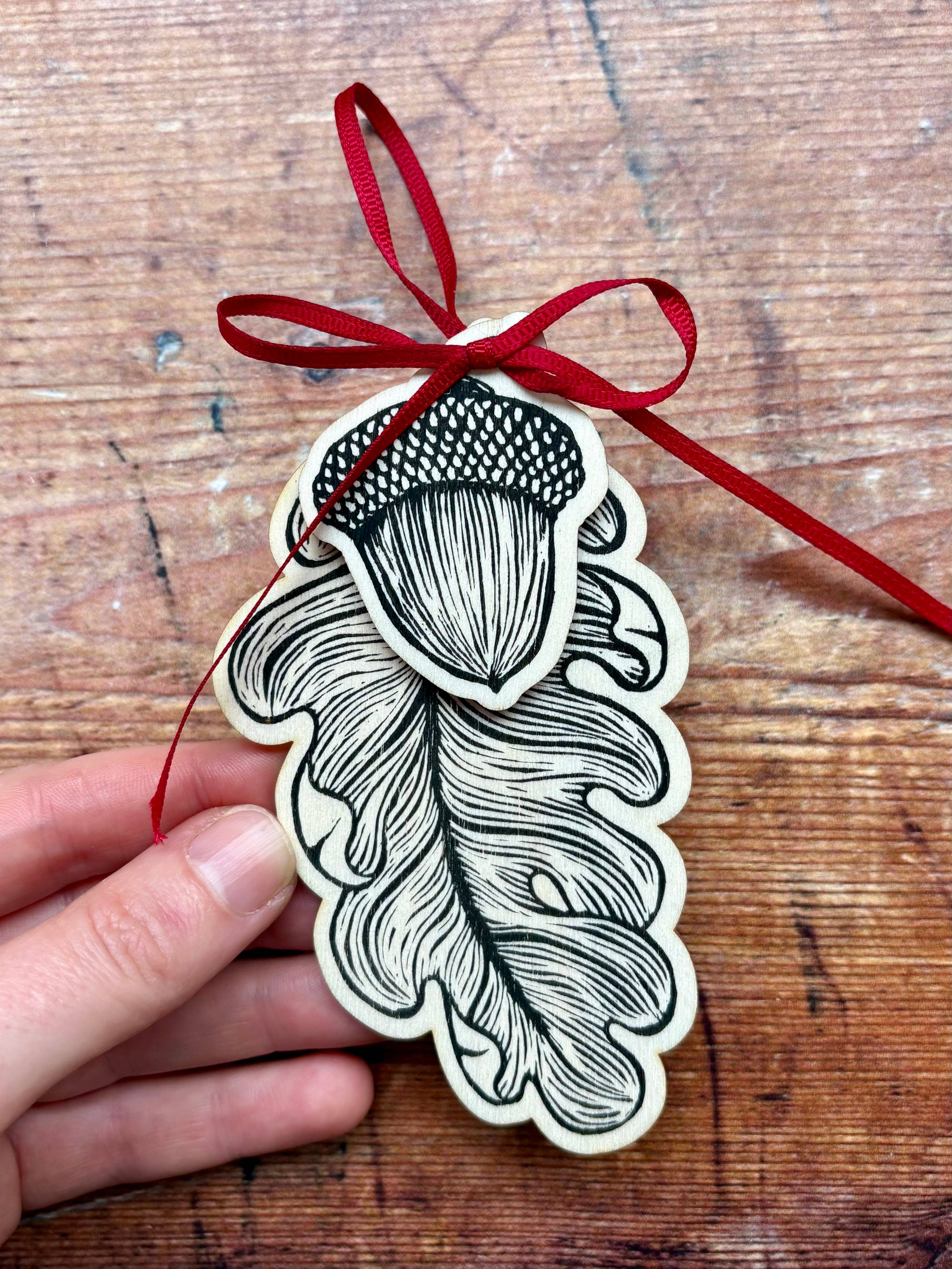 Beth Lewis Art - Wholesale Ornament - Wooden Tree Decorations28