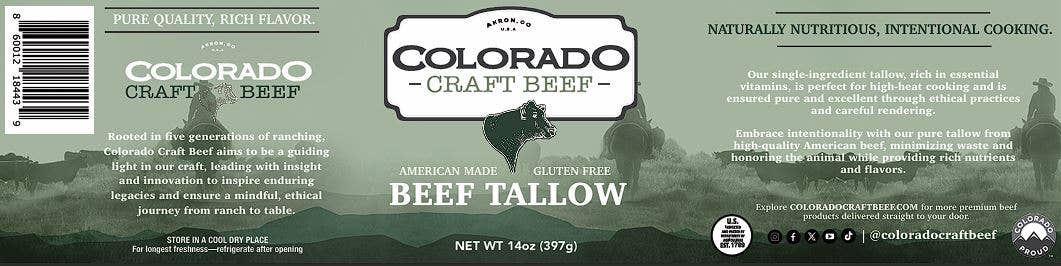 Colorado Craft Beef – Óleo de cozinha por atacado – Sebo de vaca1