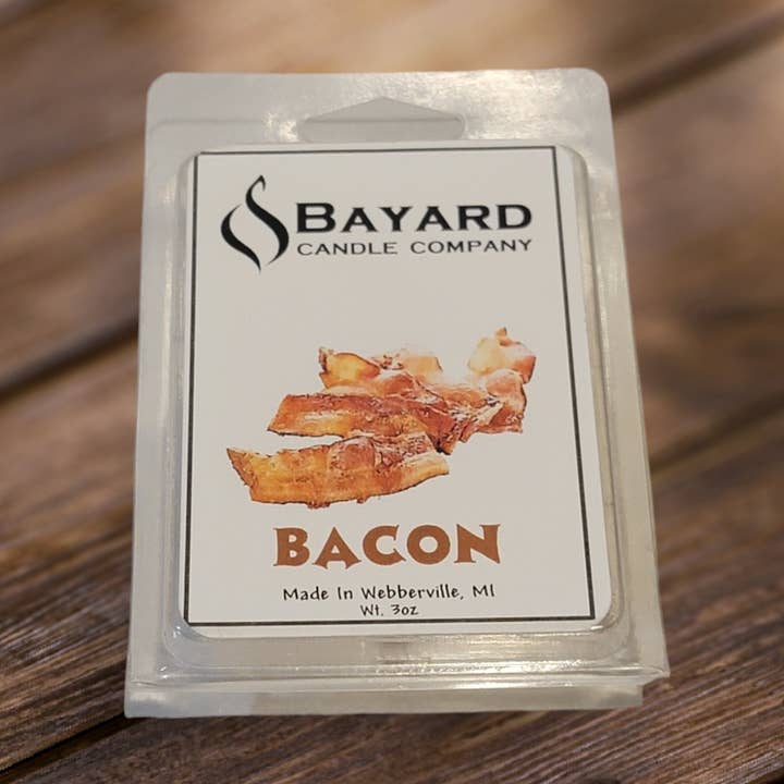 Bacon Wax Melts for wholesale by Bayard Candle Company