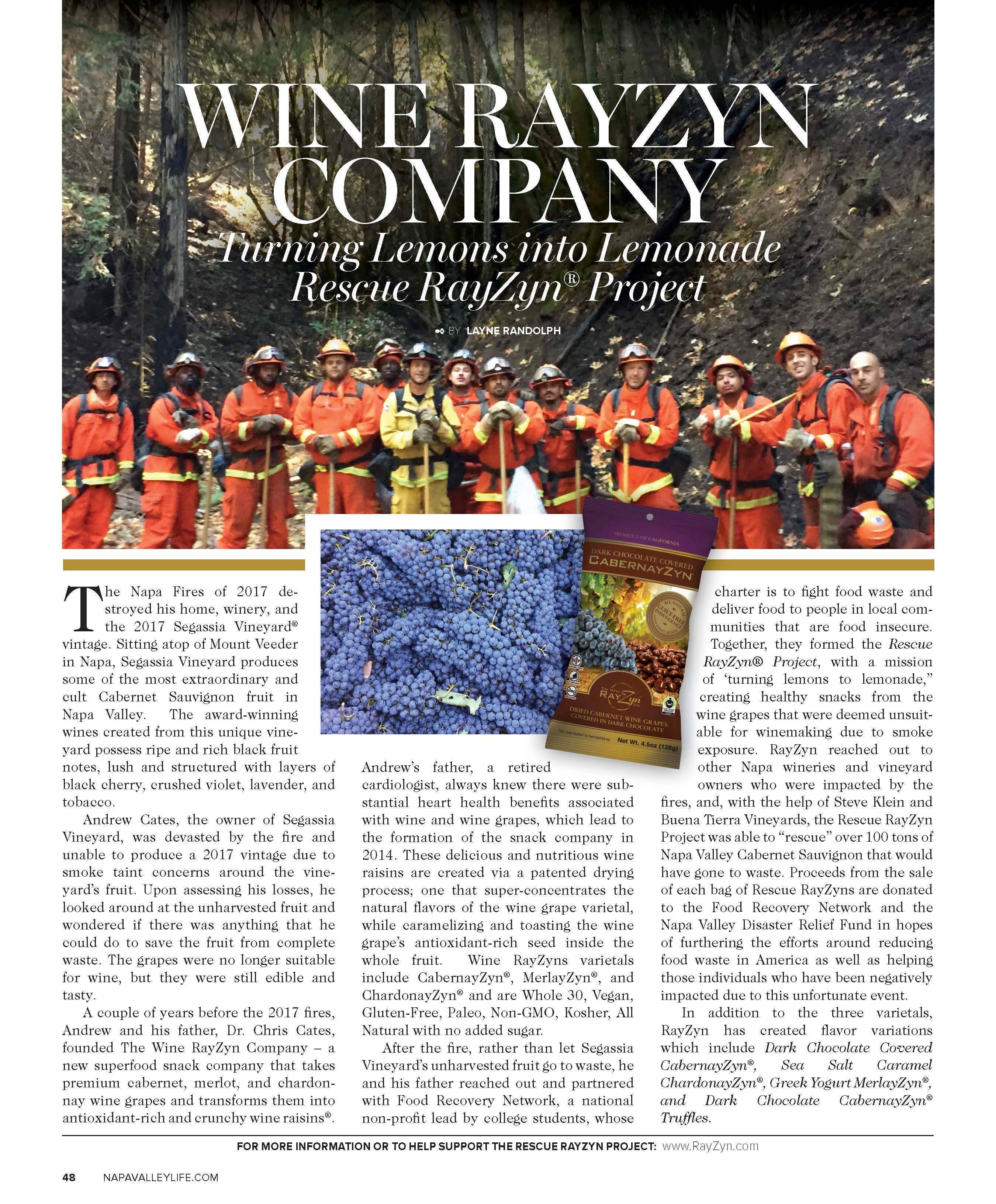 The Wine RayZyn Co. – wholesale Chocolate-covered sweets – Premium & Gourmet Dark Chocolate Cabernet Wine Raisins®3