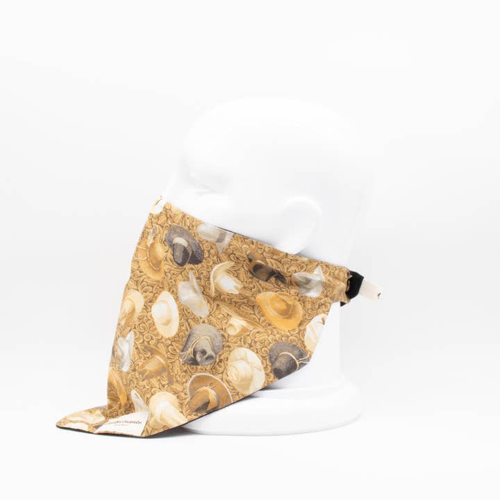 Maskdanna by Califortunate - Wholesale Protective Face Mask/Shield - MASKDANNA COWBOY HAT1