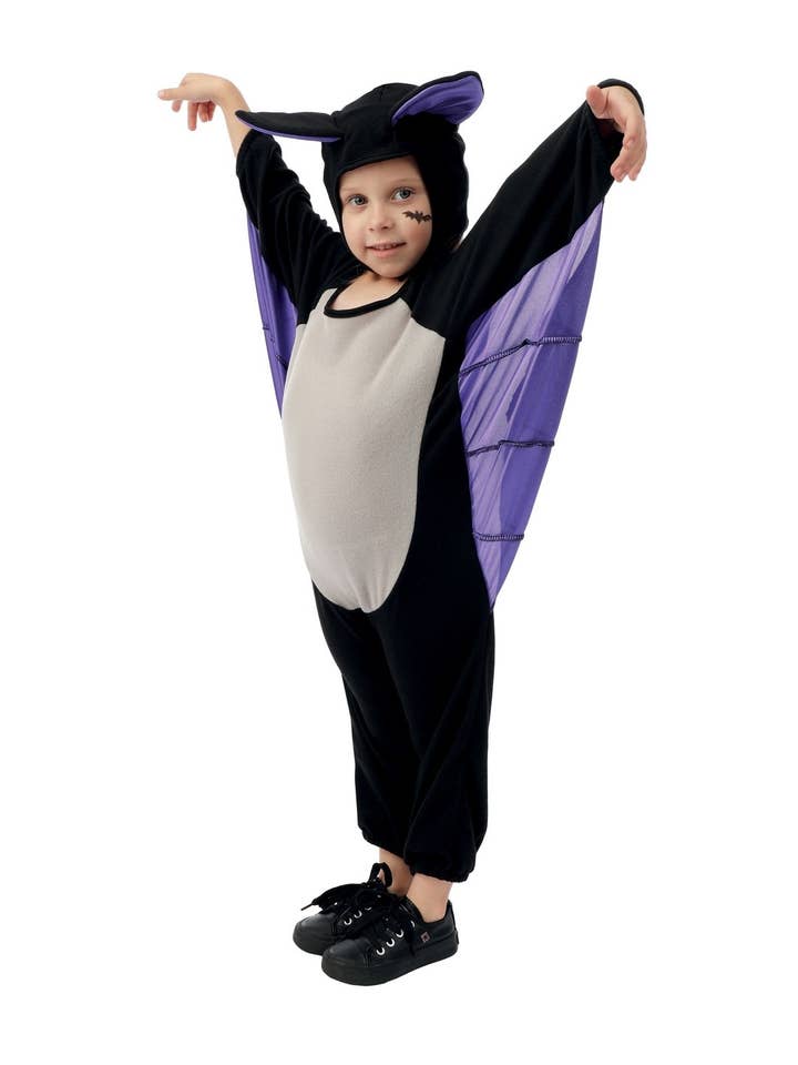 P'tit Clown - Wholesale Costume - Kids - Bat Costume - Child - 5/6 Years1