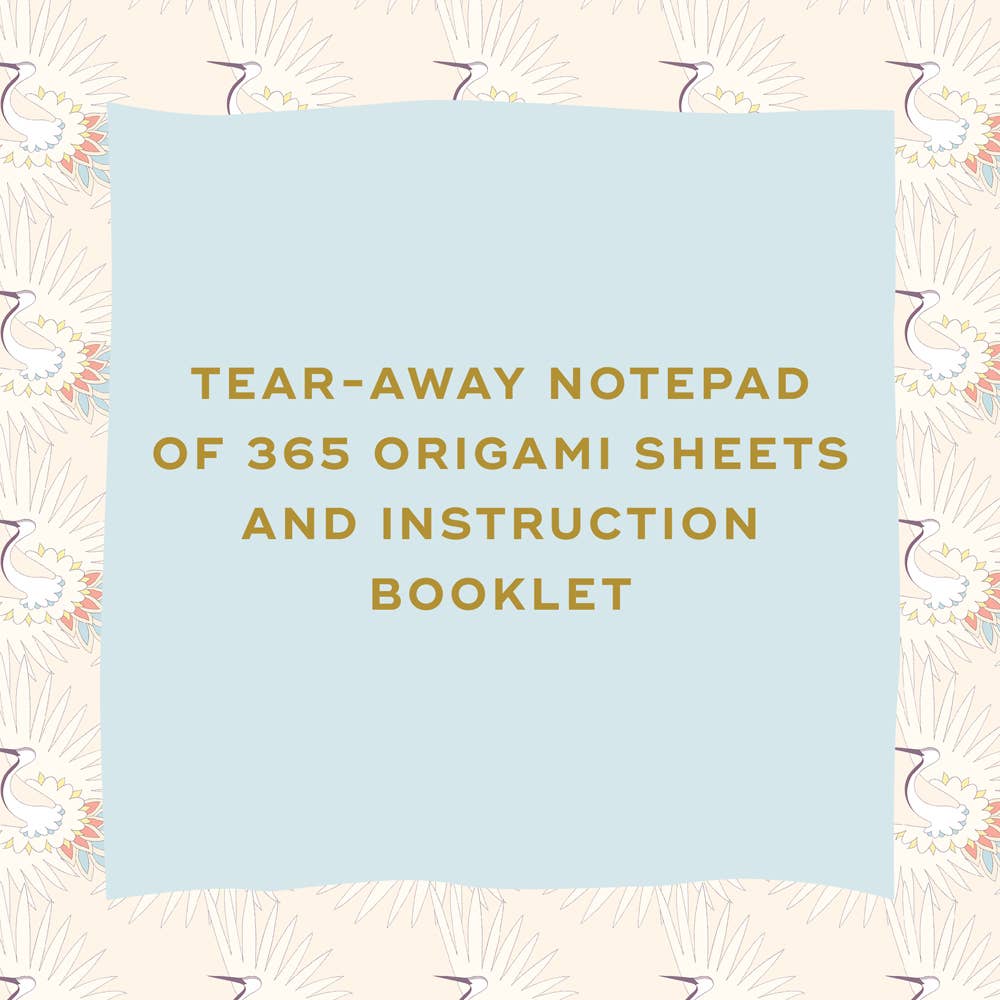 Chronicle Books - Wholesale Origami/Kirigami Paper - Paper Crane a Day11