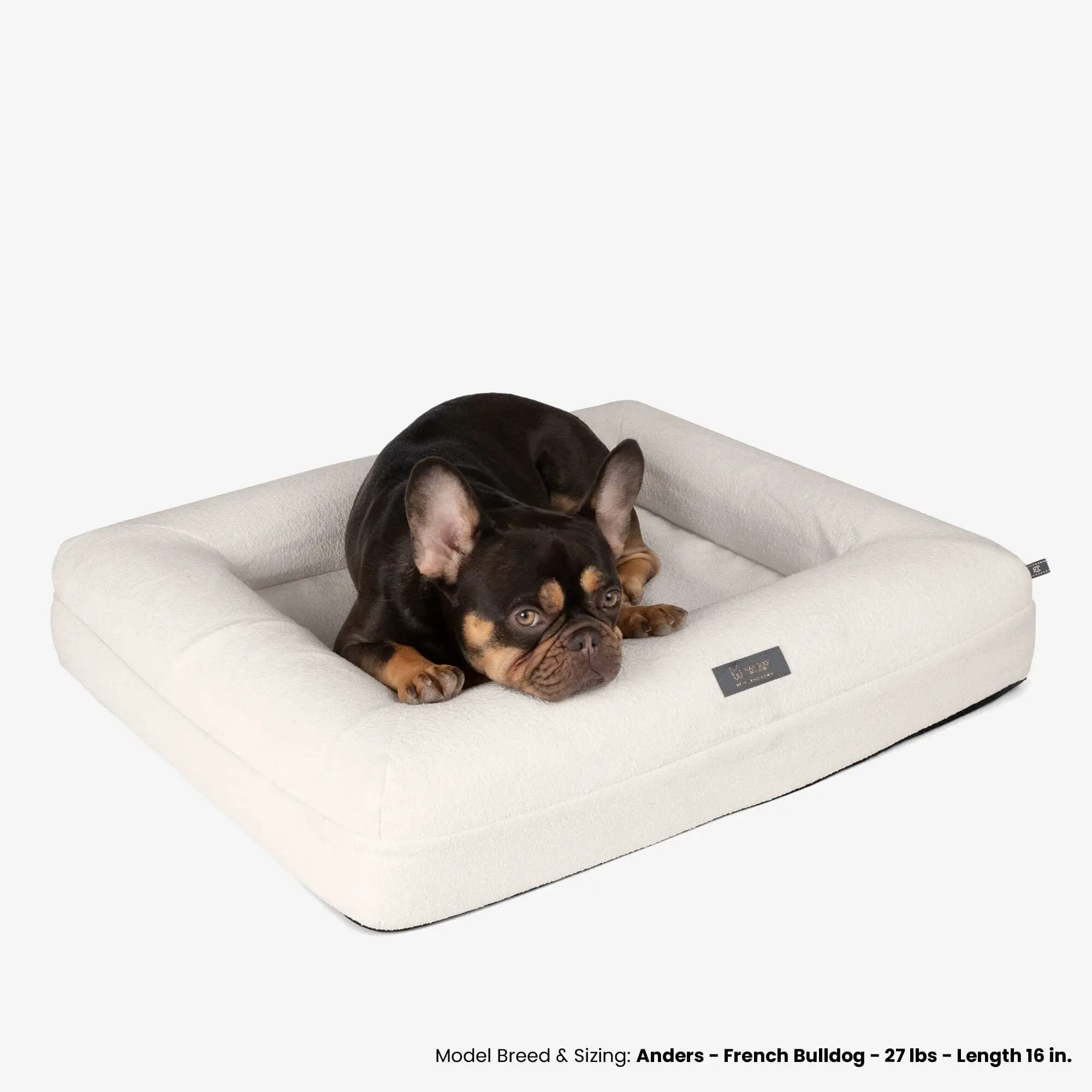 Nandog Pet Gear Florida Authorized Reseller - Wholesale Pet Bed - Dog - NANDOG Orthopedic Dog Bed Comfort & Join Support (Ivory)4