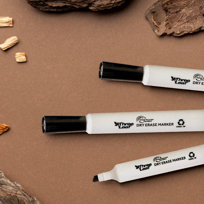 Three Leaf Products – Caneta hidrográfica por atacado – Marcador de Apagar a Seco de Três Folhas 4 Ct., Embalagem de 72, Preto7