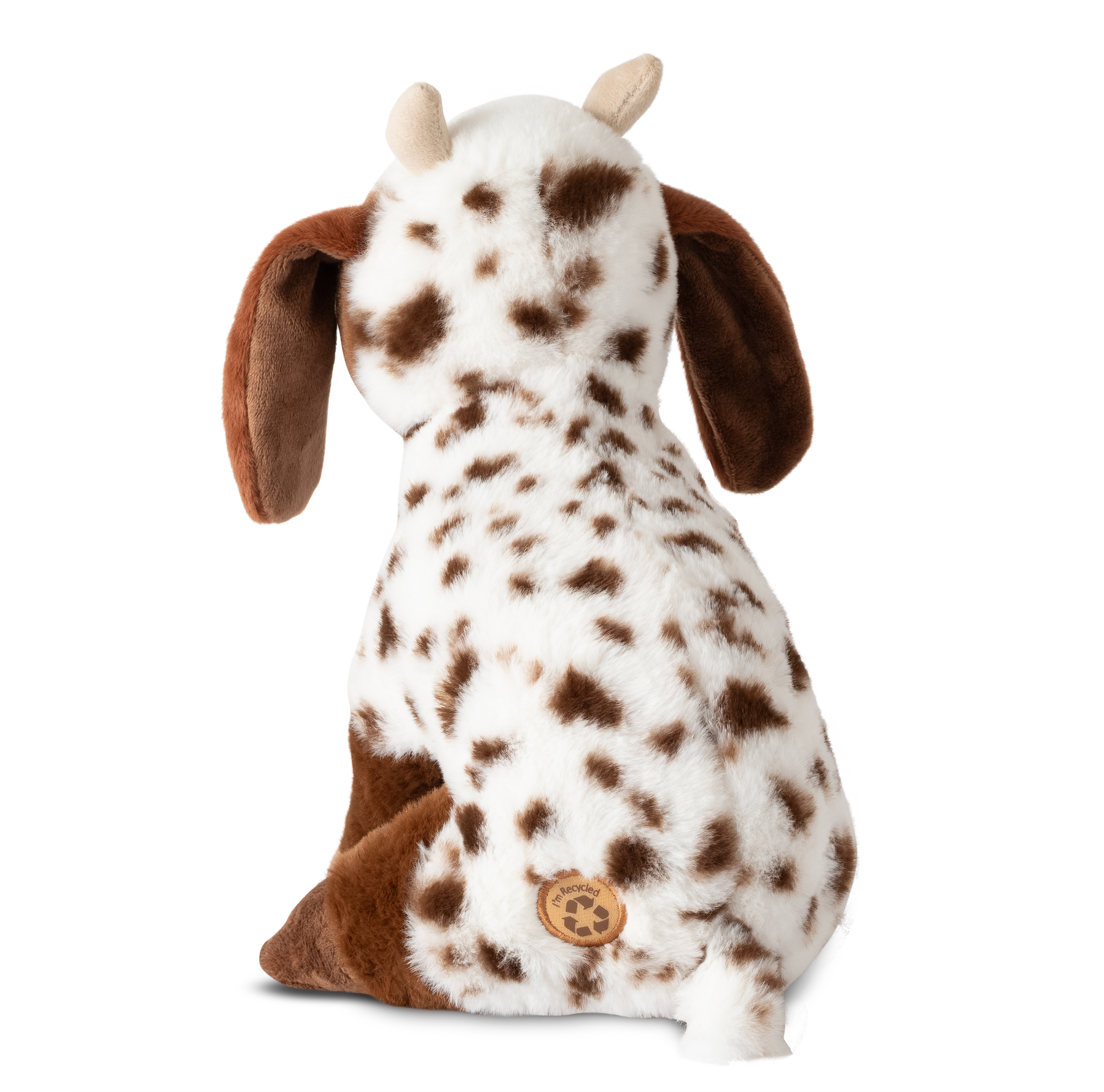 The Petting Zoo - Wholesale Stuffed/Plush Toy - Kids & Baby - Wild Onez Brown Spotted Goat medium 12"5