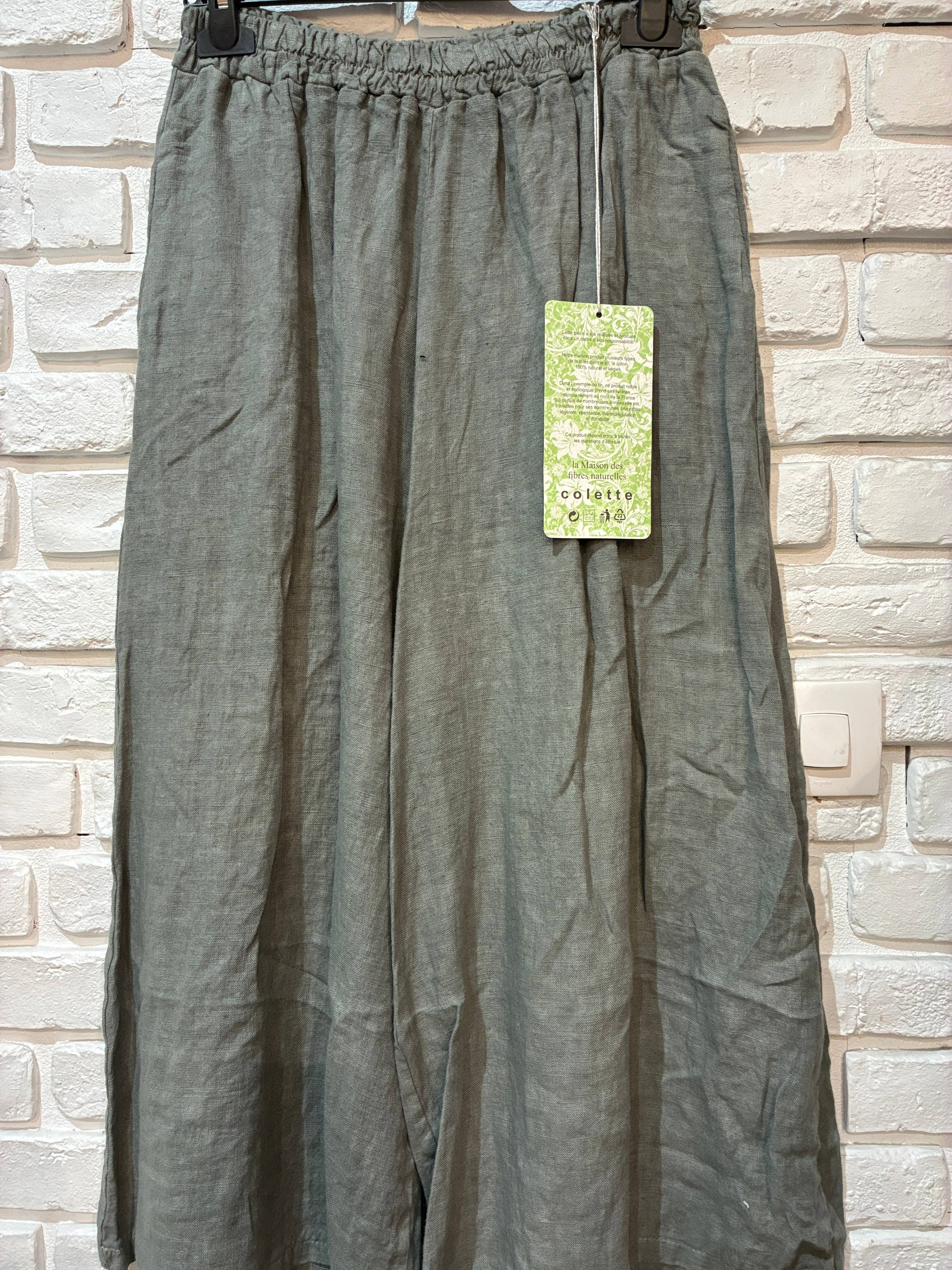 la maison des fibres naturelles – Großhandel Hose – Damen – Leinenhose 6272 aus 100 % Leinen22