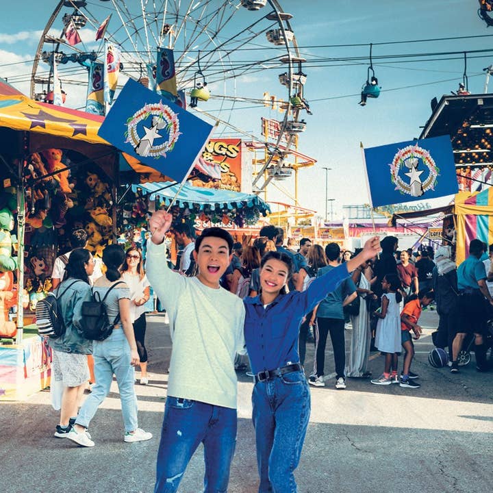 Flags Importer - Wholesale Flag - Northern Marianas 12x18in Stick Flag1