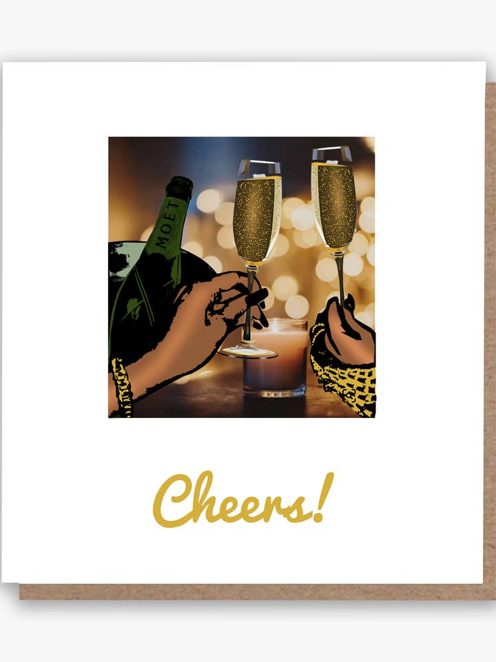 Cheers Girl, Let's Celebrate! 🍾 🥂- Cards for Women for wholesale by All Shades