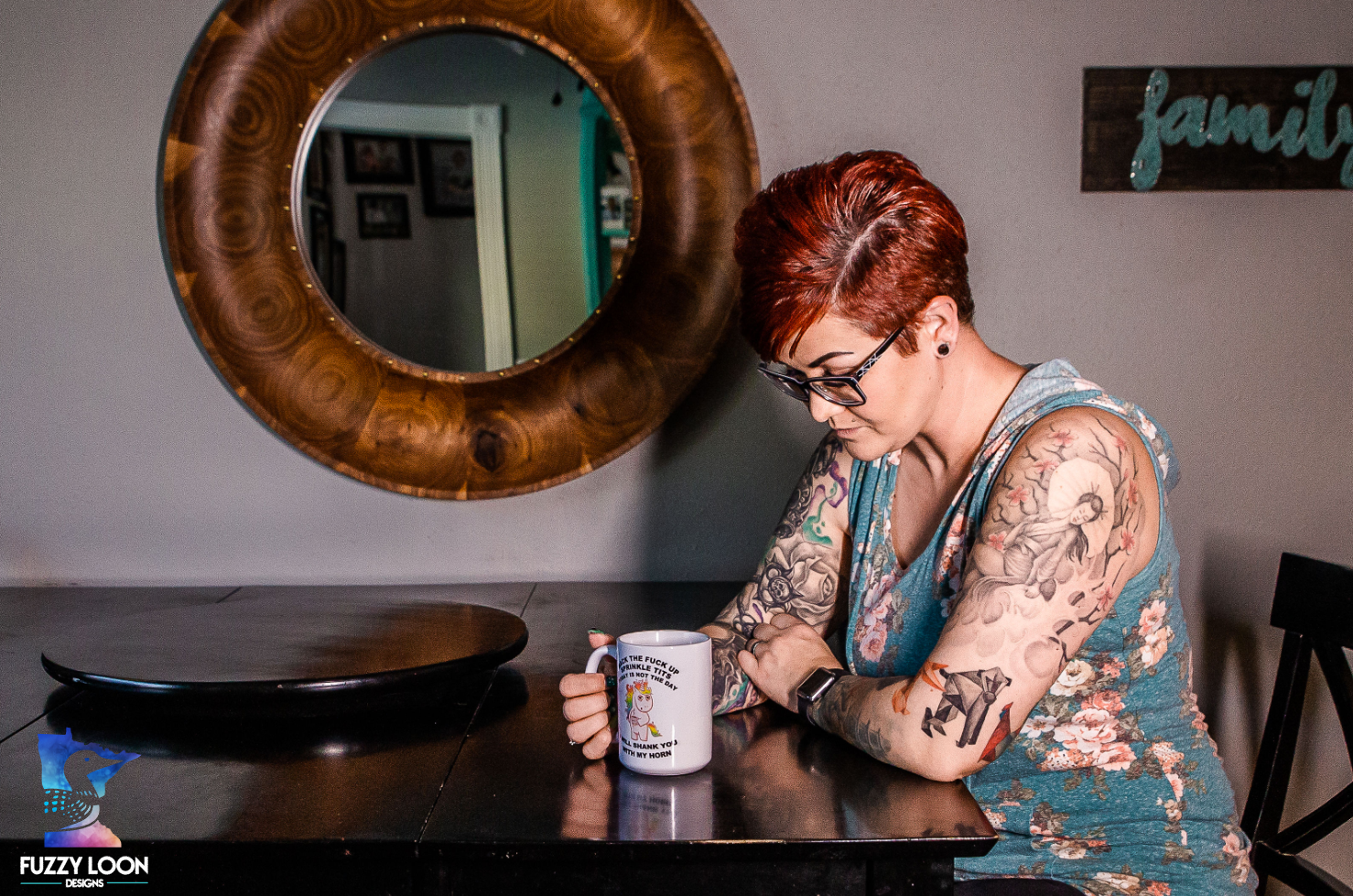 Fuzzy Loon Designs – Engroshandel Kaffekrus – Vulgært Unicorn Kaffekrus6