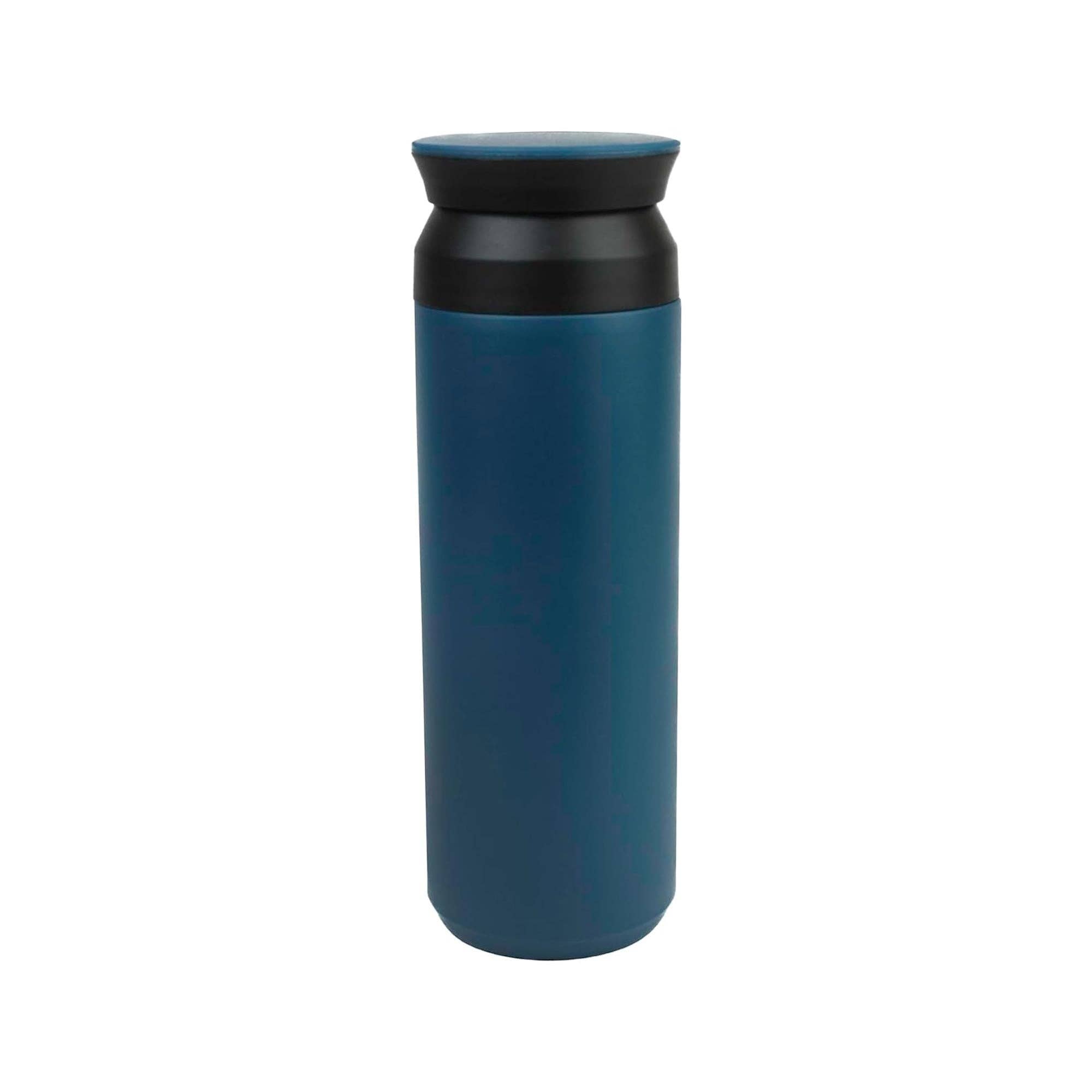 Emartbuy - Vente Flasque - Gourde de voyage en acier inoxydable de qualité supérieure - Bleu mat - 500 ml0