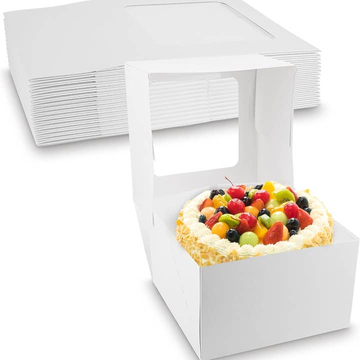 MT Products White Cake Boxes/Bakery Box for wholesale by MT Products