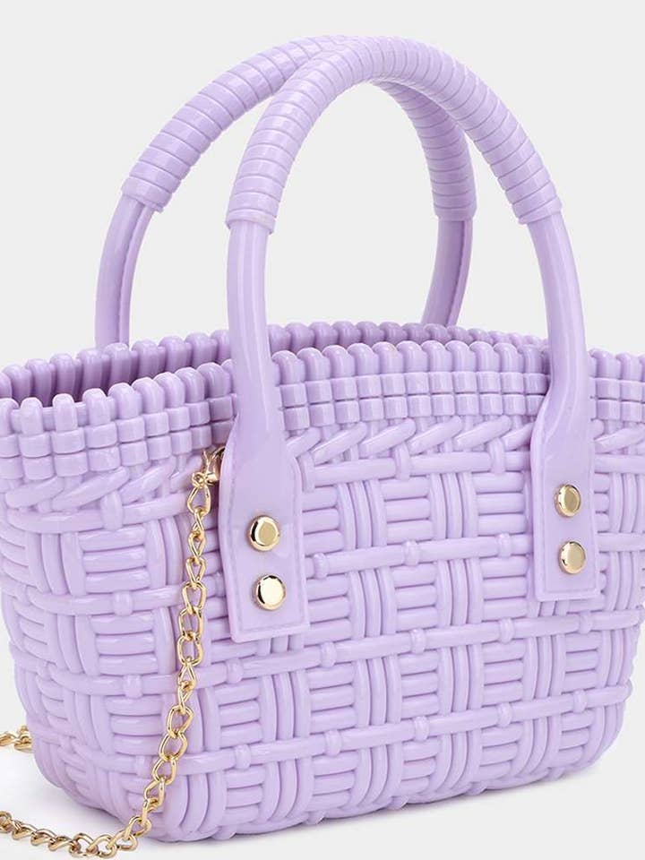 MODE MÖNSTER TEXTUR HANDTAG VÄSKA LCS-5181 för wholesale av anbfashion