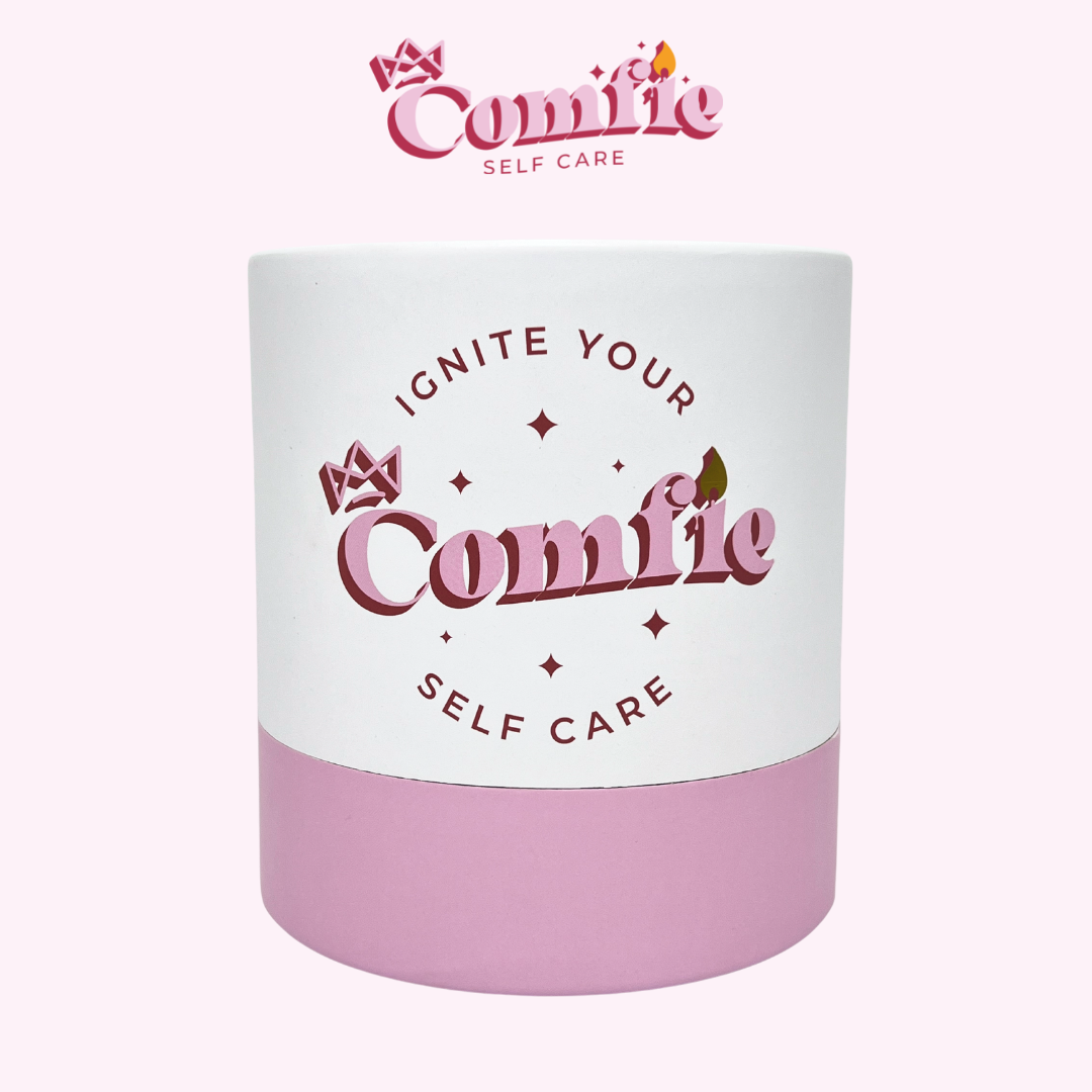 Comfie Self Care - Wholesale Jar/Filled Candle - Mango Lassi Candle1