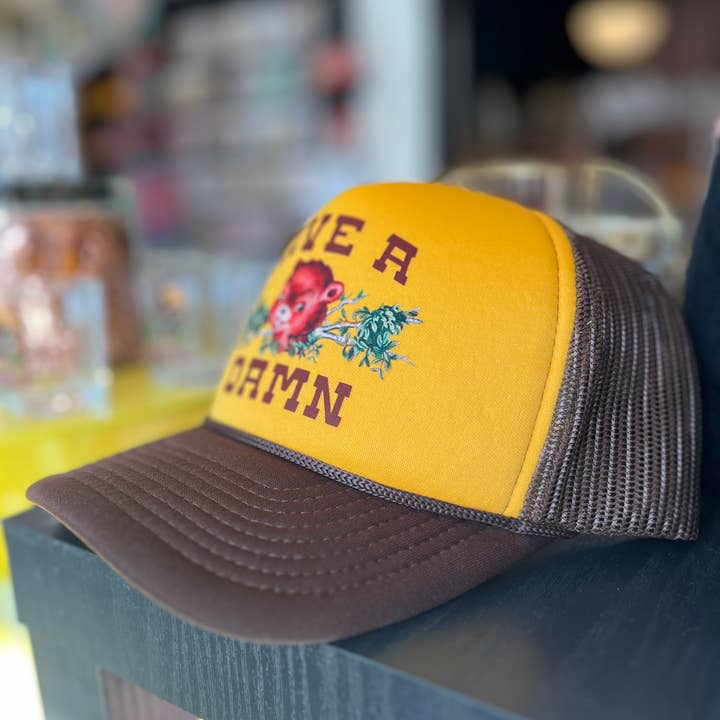 The Coin Laundry - Vente Casquette de camionneur – unisexe - Casquette de camionneur drôle - Give a Damn2