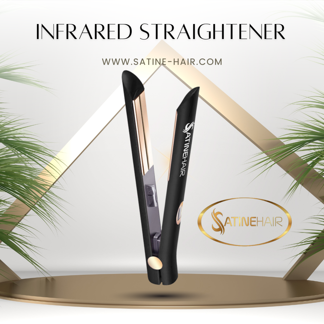Satine hair - Wholesale Straightener/Flat Iron - Titanium Infrared Hair Straightener2