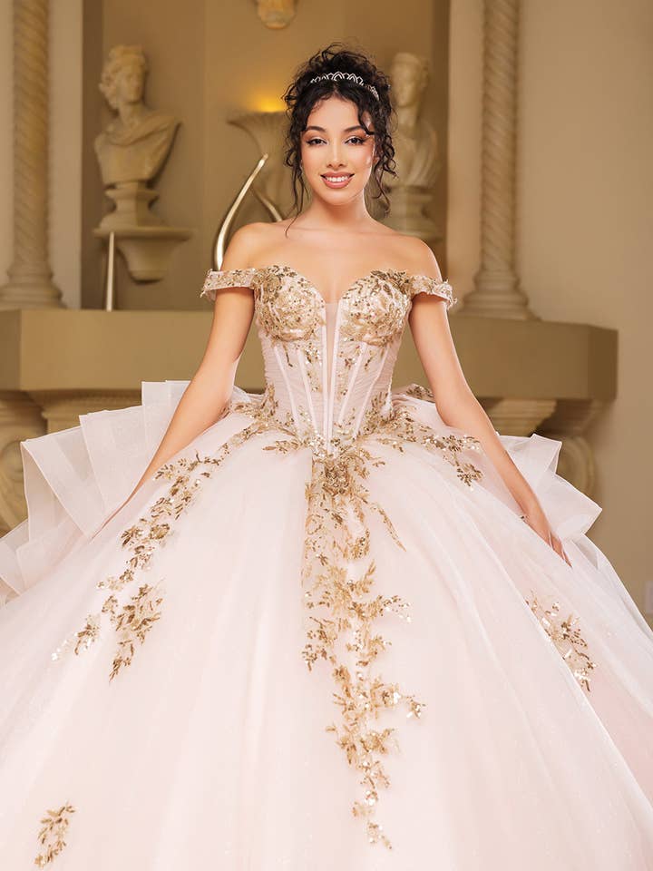 LA Merchandise - Wholesale Gown - Women's - Quinceanera Dress Sweetheart Embellished Prom Gown By LA272