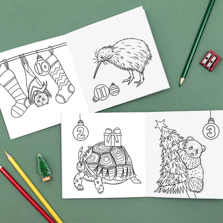 Wild Lines - Wholesale Coloring & Activity Book - Kids & Baby - Advent Colouring Book - Global Wildlife - Advent Activity2