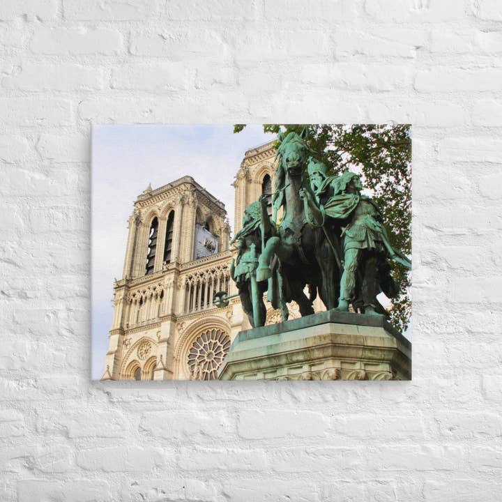 Monmouth Paragon - Wholesale Art Print - Shaded Statue Canvas Prints30