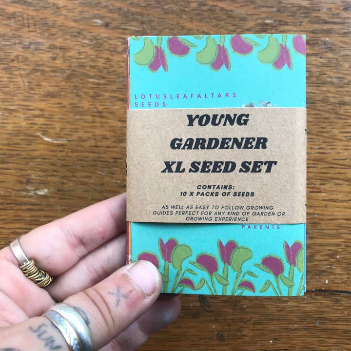 lotusleafaltars - Wholesale Plant seeds - Young Gardener XL Seed Set - With colourful grow guides!5