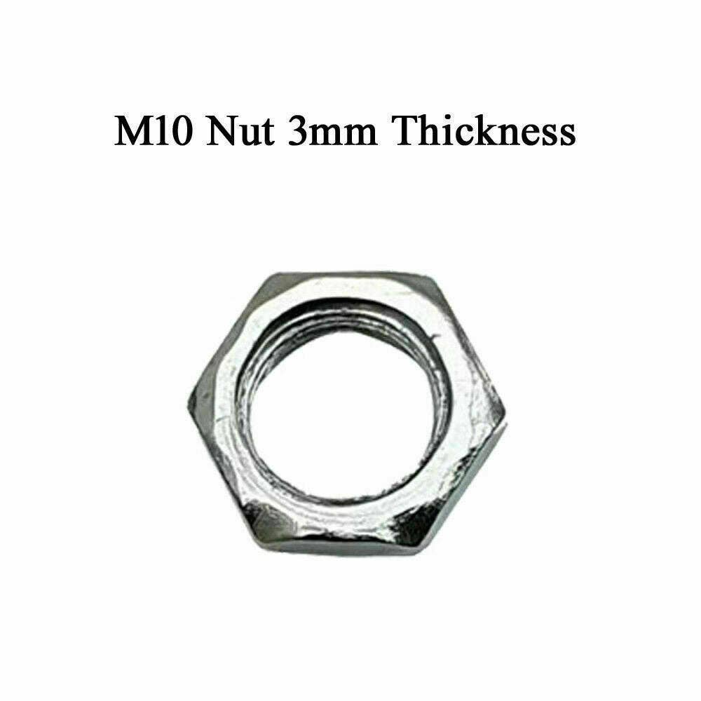 Ledsone – wholesale Knob/pull – 3mm Long Stainless Steel Nylon Insert Hex Metric Lock Nuts0