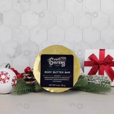 Spinster Sisters Co. / Old Salt Grooming Supply - Wholesale Body Balm/Butter - Body Butter Lotion Bar w/ Fair Trade Cocoa & Shea Butter7