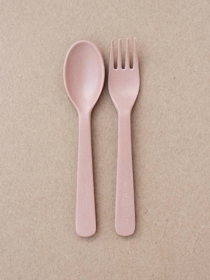 Coutellerie en bambou pour enfants - Cameo pour la vente par Little Chew