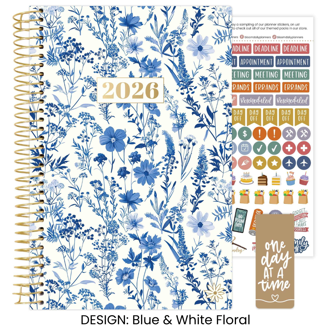 bloom daily planners - Wholesale Planner - 2026 Soft Cover Planner - 5" x 8" size2
