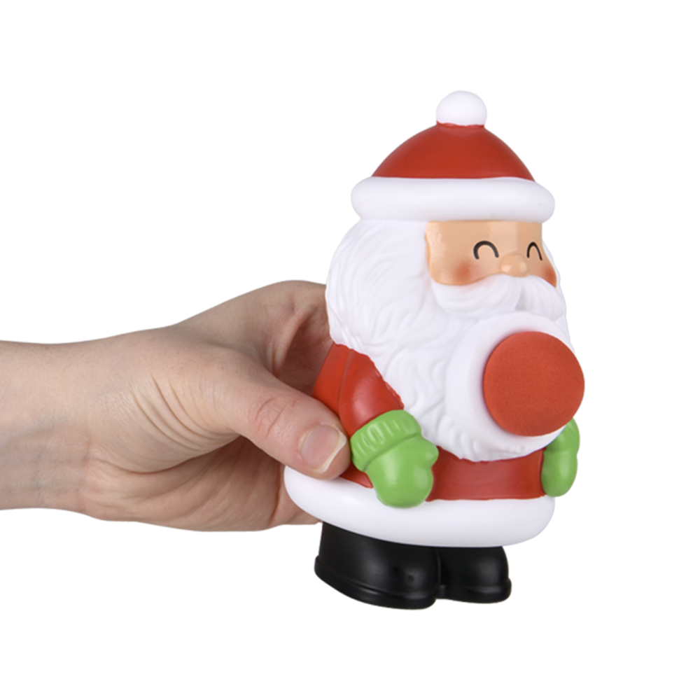 The Toy Network - Wholesale Classic Toy - Kids - SANTA FOAM BALL BLASTER  5.5"3
