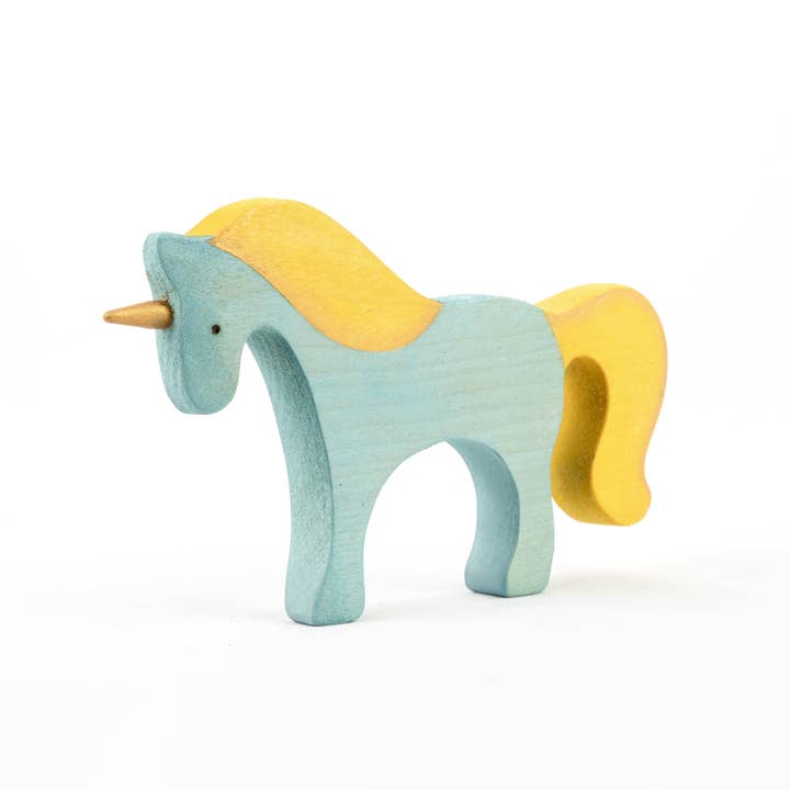 PoppyBabyCo - Wholesale Wood Toy - Kids - Waldorf large wooden Unicorn toy