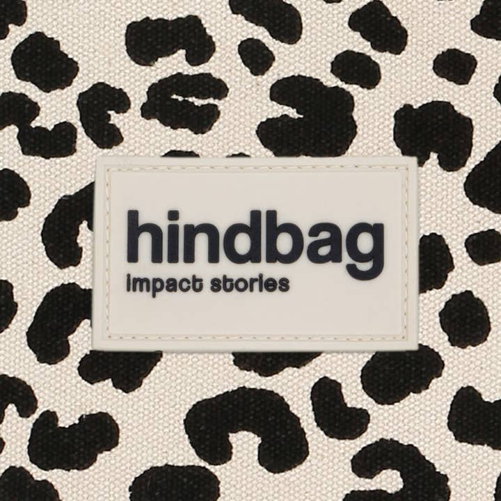 Hindbag - Wholesale Tote Bag - Women's - Claude Leopard Off-white tote bag3