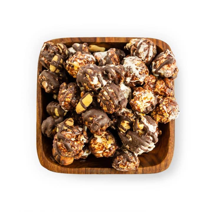 Popinsanity Popcorn & Confections - Wholesale Popcorn - Rocky Road Handcrafted Flavored Gourmet Popcorn - Medium Bag