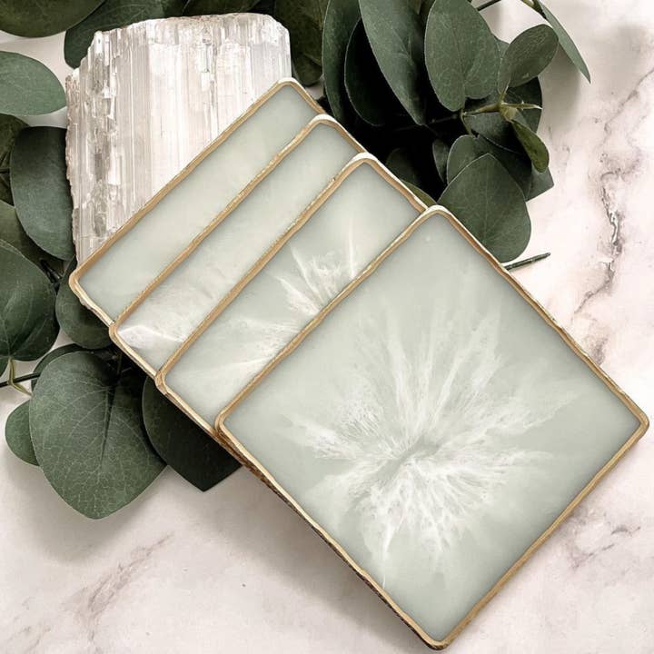 The Victoria Coasters | Ensemble de 4 pour la vente par Raven + Sage