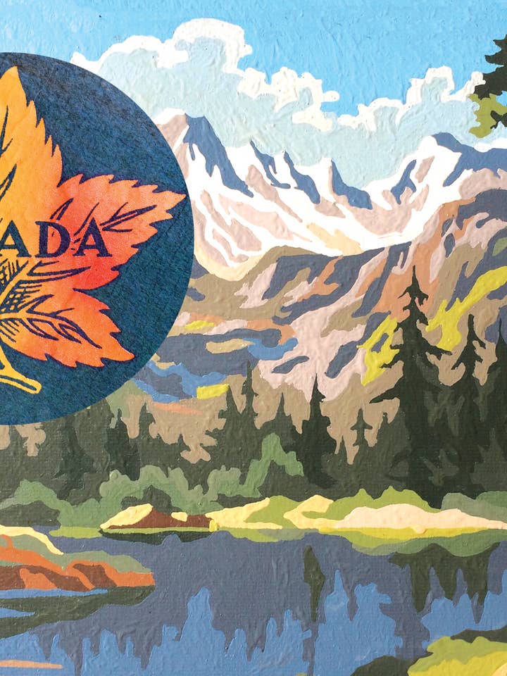 KP030 Monts Canada pour la vente par Cartolina Cards Inc.