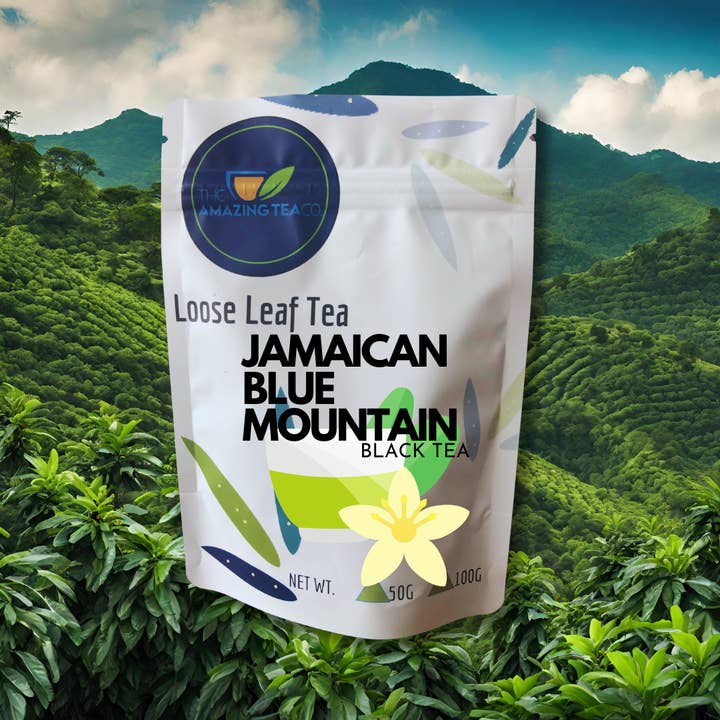 The Amazing Tea Company - Wholesale Loose Tea - 60g | 2.11oz Jamaican Blue Mountain Tea - Special Blend