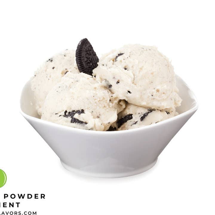 Polvo sabor Cookies & Cream para venta al por mayor de OOOFlavors.com