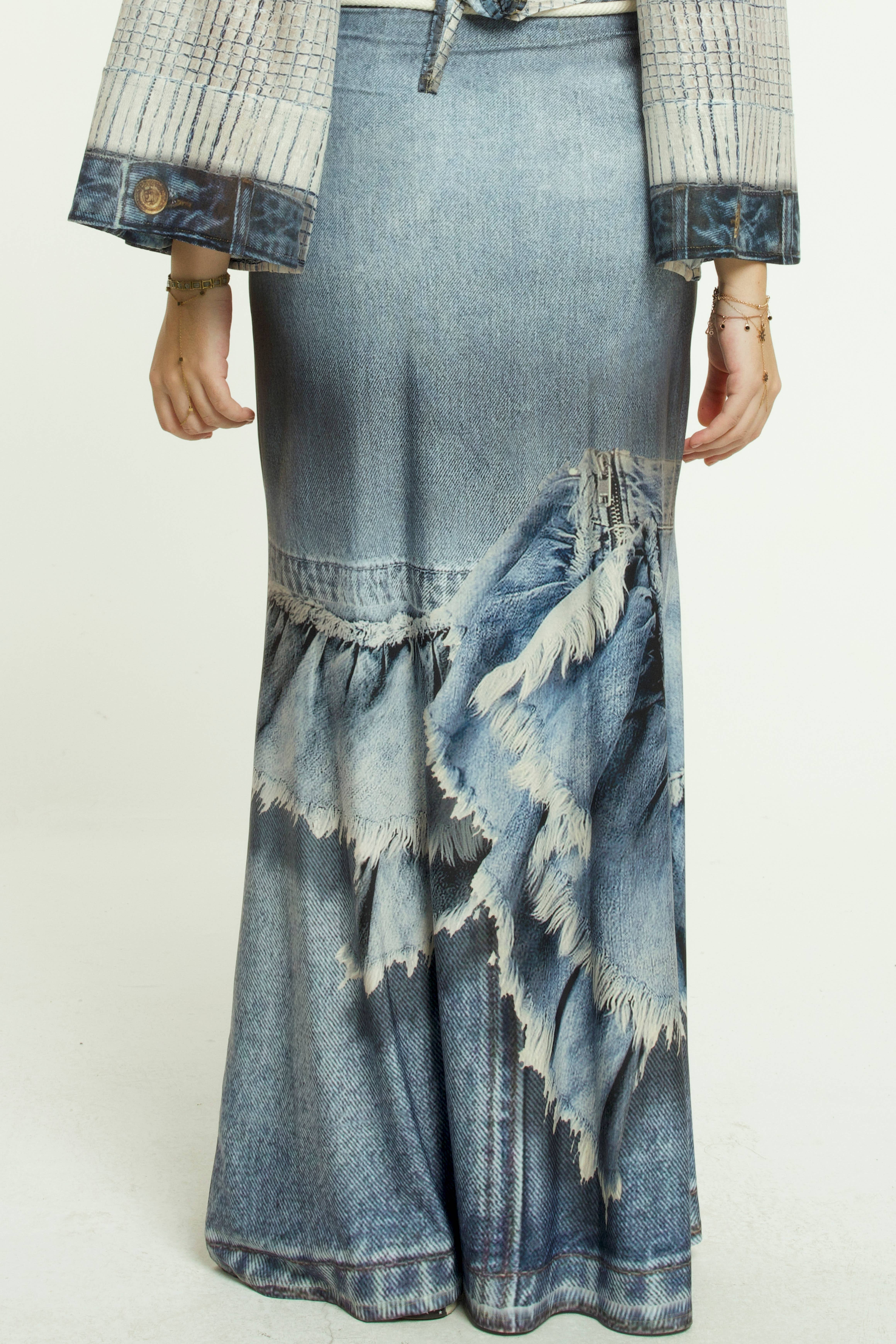 IPNG Design - Wholesale Skirt - Women's - Skirt Mermaid Layered - Jeanious1