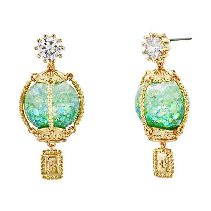 Boucles d'oreilles boule de neige ballon pour la vente par Luvinball