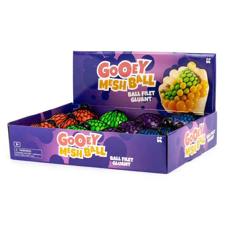 Keycraft - Vente Jouet mou – enfant et bébé - Boule Keycraft Gooey Mesh2